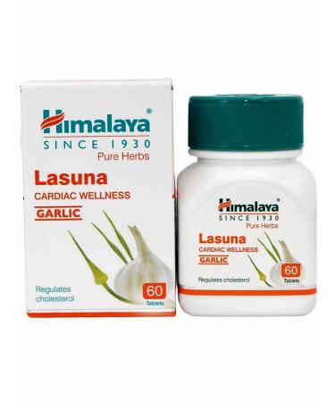 Himalayan India Lasuna Lasuna from cholesterol from thrombosis for blood vessels - 60t - Buy Online on GoSupps.com