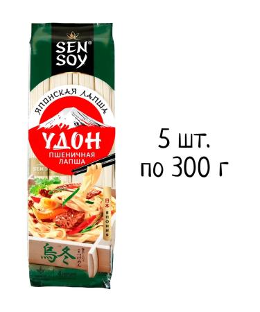 Sen Soy Udon (wheat noodles) 300 g * 5 pcs