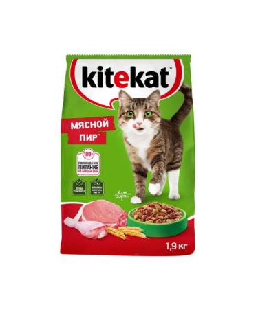 Kitekat Dry food meat feast 1.9 kg