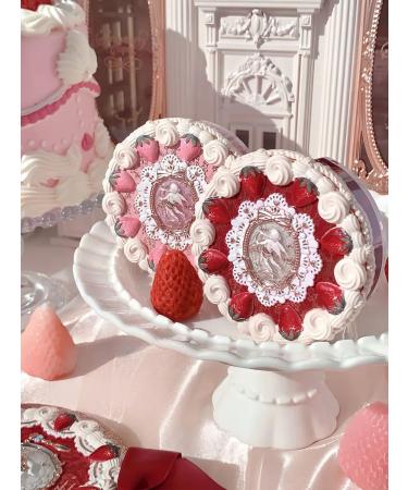 Matting powder-cream with strawberry decor-delicate texture - Buy Online on GoSupps.com