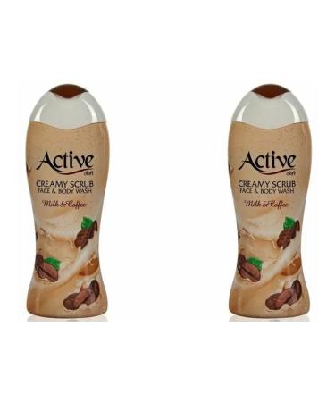 ACTIVe Gel shower for shower coffee 2x400ml