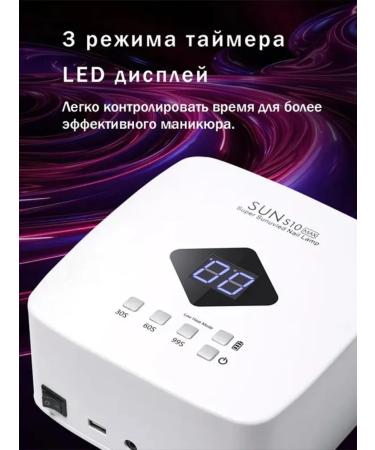 Powerful LED ultraviolet nail lamp - Buy Online on GoSupps.com