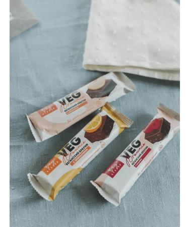 Simbirsk Atelier Protein bars brownie orange set 6 pcs - Buy Online on GoSupps.com