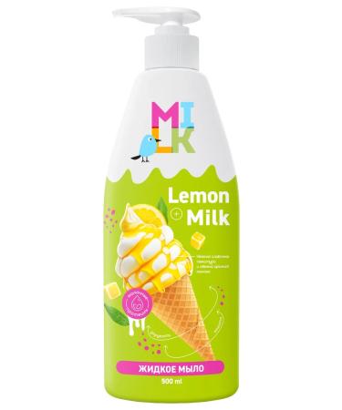 Artdomenico Milk liquid cream for hands milk and lemon 500ml - Buy Online on GoSupps.com