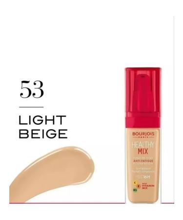 Bourjois Healthy Mix Anti-Fatigue Cream (Ton No. 53) - Buy Online on GoSupps.com