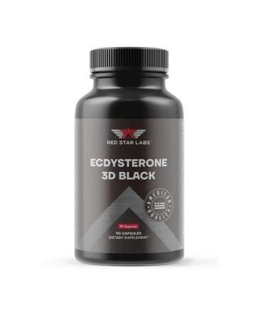 Red Star Labs EcDysterone 3D Black testosterone booster 90 capsules - Buy Online on GoSupps.com