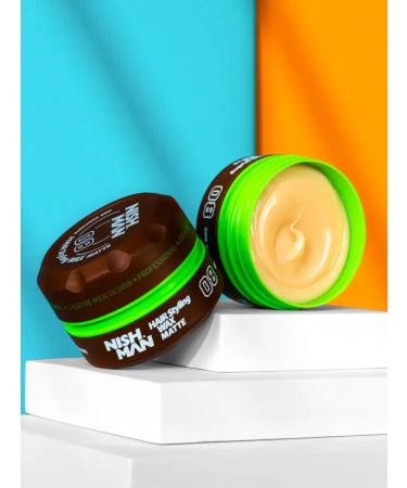 NISHMAN Matte wax for styling and fixing hair - Buy Online on GoSupps.com