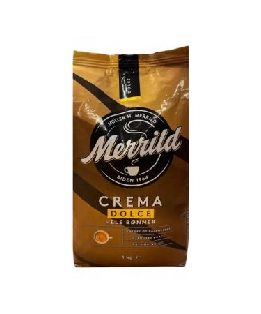 Merrild Crema Dolce coffee 1 kg - Buy Online on GoSupps.com