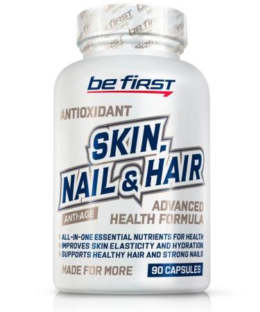 Be First Skin Nail & Hair Health Formula 60 Capsules - Buy Online on GoSupps.com