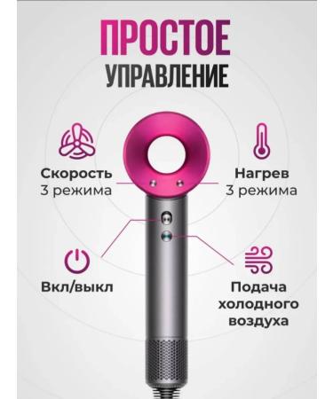 Professional hair hair dryer Leafless Hair Dryer 1600 watts - Buy Online on GoSupps.com