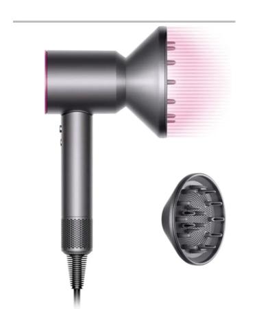 Professional hair hair dryer Leafless Hair Dryer 1600 watts - Buy Online on GoSupps.com