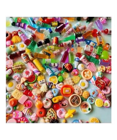 100 mini food drinks for dolls Barbie 100 pcs - Buy Online on GoSupps.com