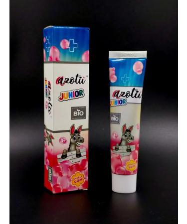 Azotii Children's toothpaste with sparkles flavor gum 50g