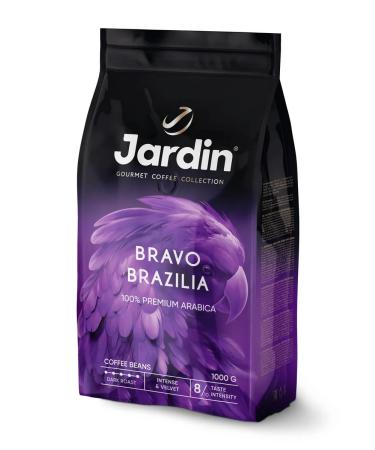 JARDIN Bravo Brazilia coffee in grains 1 kg - Buy Online on GoSupps.com