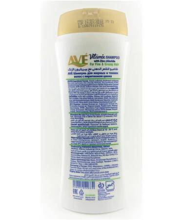AVE Shampoo 400 ml. for oily and thin hair - Buy Online on GoSupps.com