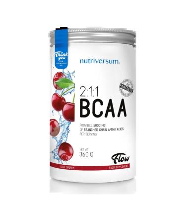 Nutriversum Amino acids BCAA 2 1 360 grams of cherry
