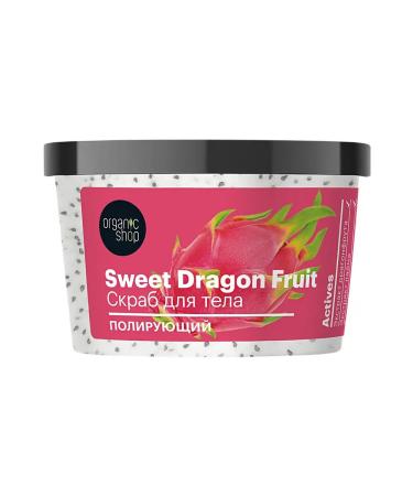 Organic shop Body scrub polishing Sweet Dragon Fruit 300g - Buy Online on GoSupps.com