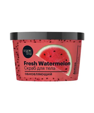 Organic shop Body scrub update Fresh Watermelon 300g - Buy Online on GoSupps.com