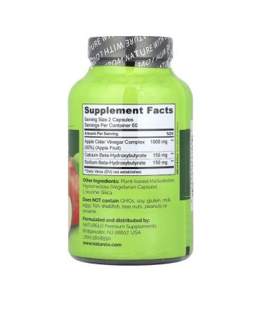 NATURELO Apple cider vinegar - Buy Online on GoSupps.com