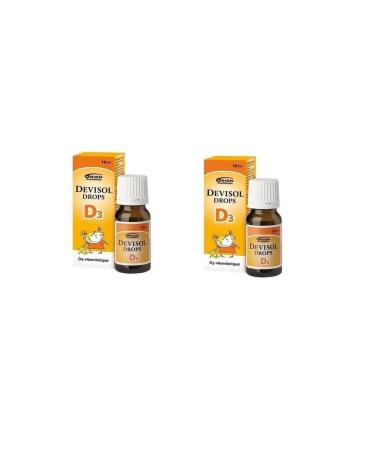 Sana-Sol Vitamin D3 Orion Devisol 400 IU 2 pcs 10 ml (Finland) - Buy Online on GoSupps.com