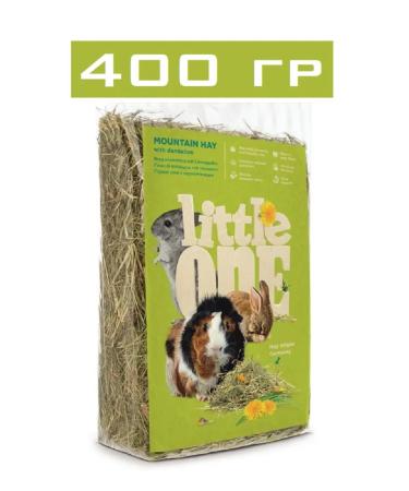 LITTLE ONE Mountain hay with dandelion 400 g