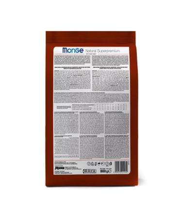 MONGE Mini Adult food for adult dogs of small rocks 800 g - Buy Online on GoSupps.com