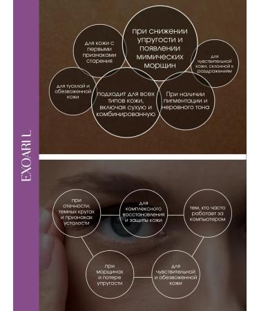 EXOARIL Paths for the skin around the eyes and the cream of the face with exosomes - Buy Online on GoSupps.com
