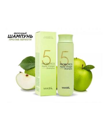 MASIL 5 Shampoo Probiotics Apple Vinegar Shampoo 300ml - Buy Online on GoSupps.com