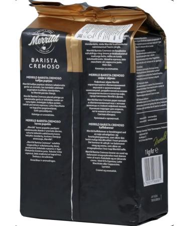 Merrild Barista Cremo 1 kg coffee - Buy Online on GoSupps.com