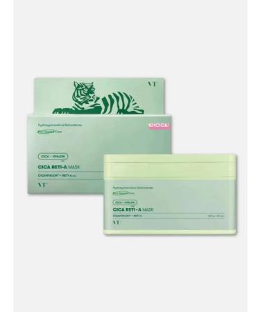 VT Cosmetics A set of fabric facial masks with retinol Cica Reti-a Mask - Buy Online on GoSupps.com