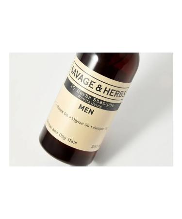 Savage & Herbs Restoring shampoo 10 Herbs Shampoo - Buy Online on GoSupps.com