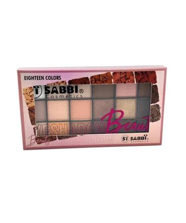 Ouch Feature shadows palette 18 fashionable shades for eye makeup - Buy Online on GoSupps.com