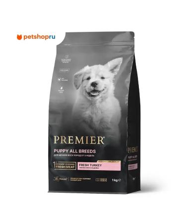 PREMIER Dry food for puppies turkey 1 kg