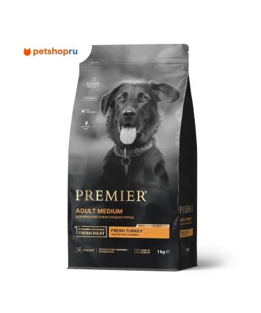 PREMIER Dry food for dogs cf. rocks turkey 1 kg