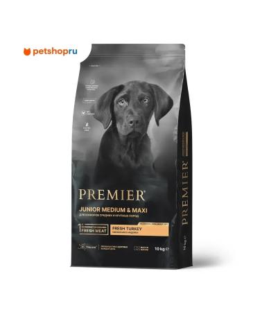 PREMIER Dry food for puppies of juniors cf. and kr. Porod turkey 10kg