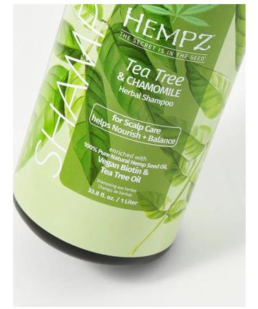HEMPZ TEA TREE & Chamomile Herbal Hair Health - Buy Online on GoSupps.com