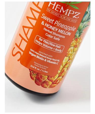 HEMPZ Sweet PineApple & Honey Melon hair - Buy Online on GoSupps.com