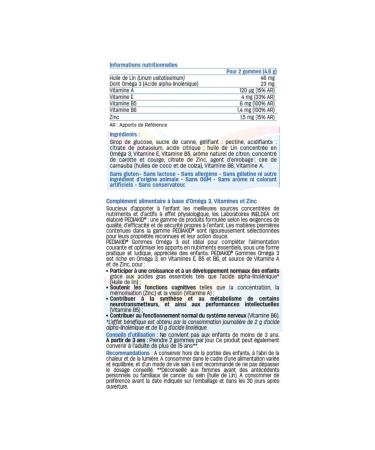 Pediakid Gommes Omega 3 chewing marmalade omega 3 - Buy Online on GoSupps.com