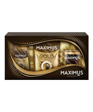MAXIMUS Gold Collection coffee with a circle of 135 grams