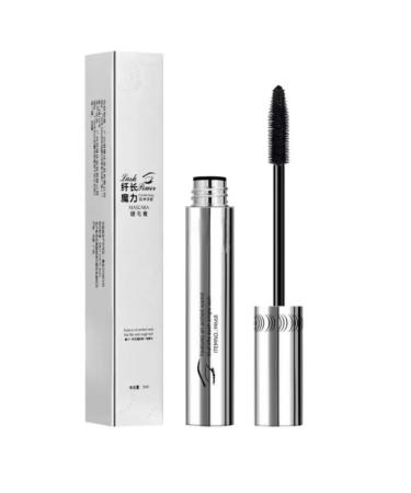 Mash for eyelashes moisture -resistant with silicone brush