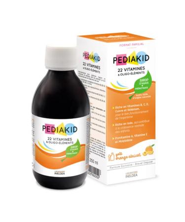 Pediakid 22 Vitamines 22 vitamins and oligo elements 250 ml