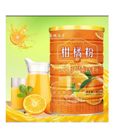 Fast -and -soluble orange juice 400 g*1 bank - Buy Online on GoSupps.com