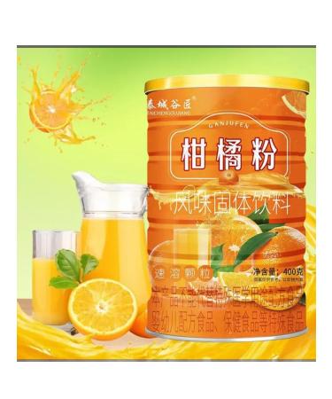 Fast -and -soluble orange juice 400 g*2 banks - Buy Online on GoSupps.com