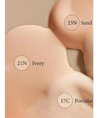 TIRTIR Tonal mini-kushon Fit All-Cover Cushion 21n Ivory 4.5 gr - Buy Online on GoSupps.com