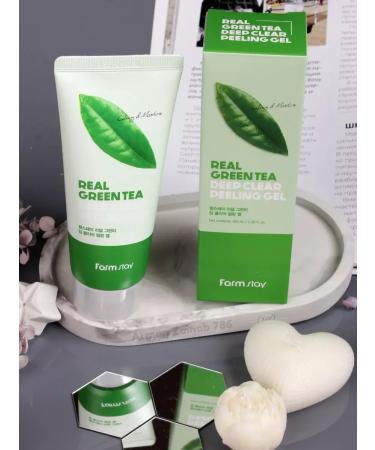 Face sling with green tea extract Farm Stay - Buy Online on GoSupps.com