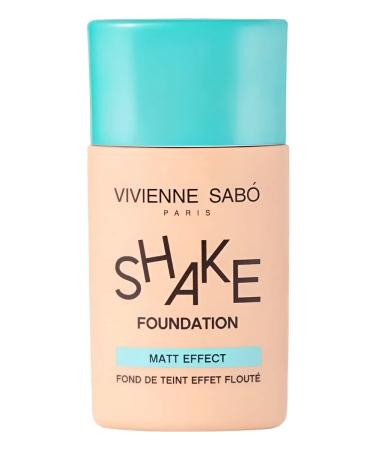 VIVIENNE SABO Cream Tonal Shakefoundation Matt 01 light beige 25ml - Buy Online on GoSupps.com