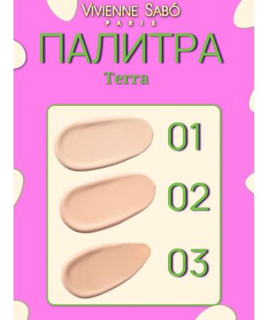 VIVIENNE SABO Tonal matting Terra 01 light beige 23 ml - Buy Online on GoSupps.com