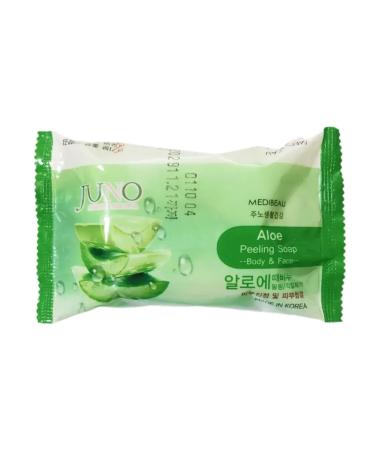 MEDIBEAU Pilling soap for face and body with aloe extract 1pc