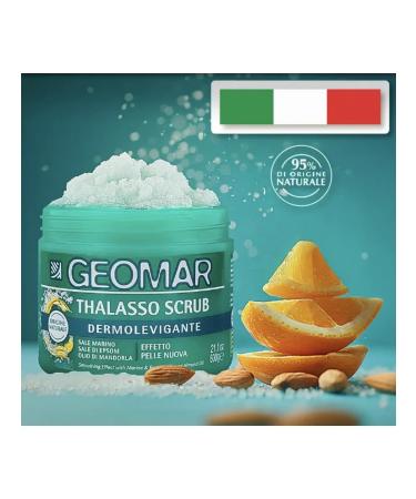 Geomar Talasso scrub anti -cellulite from stretch marks for weight loss