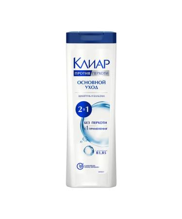 clear Shampoo 380 ml 2v1 main care
